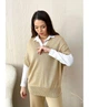 Жилетка вязаная ART KNIT Jolie, S-M бежевая 028440 - изображение 3