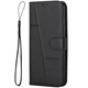 Чехол-книжка с застежкой UniCase Jet Cover для Xiaomi Redmi Note 14 4G - Black - изображение 4
