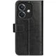 Классический чехол-книжка Deexe Wallet Style для OPPO A3x / A3 / A40m - Black - изображение 6