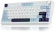 Бездротова ігрова механічна клавітура Aula F75 Glacer blue - изображение 1