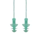 Беруши для плавания на шнурке Ear Plug YINGFA R086 (силикон, мятный) - изображение 3