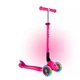 Самокат дитячий Globber My Free Primo Foldable Lights Neon Pink 2025 2+ років - зображення 1