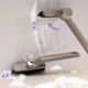 Щітка для прибирання важкодоступних місць, швів, стиків, кутів Gap Brush 360°, універсальна ручна щітка з V-подібними щетинками та обертанням мийної частини для чищення плитки, ванни, кухні Сіра DSR-73-Grey - зображення 1