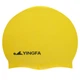 Шапочка для плавання силиконова YINGFA C0067 (силикон, жовтий) - зображення 4