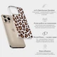 Cиліконовий чохол для iPhone 16 Pro Max з леопардовим принтом - зображення 6