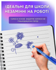 Набор гелевых ручек Buromax Erase Slim Пиши-стирай 0.7 мм Синий корпус 12 шт (BM.8301-01) - изображение 5