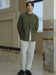 Ветровка мужская Uniqlo 347259298 M Зеленая (1159828208) - изображение 3