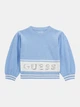 Свитер GUESS, арт. K4YR00Z3GW0, голубой, 104 см, 4 года - изображение 1