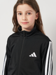 Детский спортивный костюм (толстовка + штаны) Adidas J 3S Tr Ts 205 JD6502 122-128 см Черный/Белый (4067901510522) - изображение 5