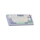 Клавіатура Aula F75 Gasket Greywood V3 switch Hot-Swap PBT Wireless/Bluetooth/USB White (6948391208640) - зображення 2