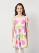 Детское летнее платье для девочки Coccodrillo Everyday Girl A WC5129201VGA-022 110 см Разноцветное (5904986487099) - изображение 1
