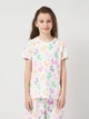 Детская летняя пижама для девочки Coccodrillo Pajamas WC5448207PJS-022 92 см Разноцветная (5904986518892) - изображение 3
