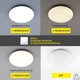 Світлодіодний LED світильник MOON 50W R Esllse 3000К-6500К 380×65мм ON/OFF WHITE/SILVER 220V IP40 бiлий - зображення 5