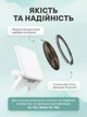 Складная беспроводная зарядная докстанция MagSafe 3 в 1 магнитная зарядка док станция для айфона смарт часов наушников Apple iPhone Apple Watch AirPods White IW30-W - изображение 4