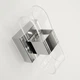 Светильник светодиодный настенный, бра LUMIERA SQUARE 12W S CHROME/CLEAR Luminaria 3000-6500К 1140Lm ON/OFF - изображение 7