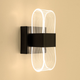 Бра LUMIERA SQUARE 12W S ON/OFF LUMINARIA LED светильник настенный BLACK/CLEAR 220V IP20 черный - изображение 2