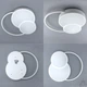 Керована світлодіодна люстра ECONOMICO 60W 3R-WHITE/WHITE Esllse3000-6000К 6000Lm 500×430×50-220-IP20 - зображення 4
