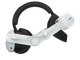 Кріплення з акумулятором 8000мАч для Oculus meta Quest 3 strap кріплення ремінь QWOS RGB білий - зображення 8