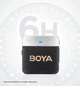 Петличный микрофон (2 шт.) BOYA BY-M1V6 для iPhone (Lighning) профессиональный беспроводной (50020) - изображение 6