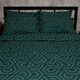 Комплект постельного белья Moon&Star Полуторный 143х210 см Emerald Maze Бязь Gold Люкс (MS-820009151) - изображение 3