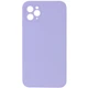 Чохол Silicone Case Square Full Camera Protective (AA) NOLOGO для Apple iPhone 11 Pro Max (6.5") Бузковий / Dasheen - изображение 1