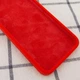 Чохол Silicone Case Square Full Camera Protective (AA) NOLOGO для Apple iPhone 6/6s (4.7") Червоний / Red - изображение 3