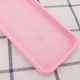Чохол Silicone Case Square Full Camera Protective (AA) NOLOGO для Apple iPhone 6/6s (4.7") Рожевий / Light pink - зображення 3