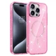 Чохол TPU Eclipse Sparkle (MagFit) для Apple iPhone 12 Pro Max (6.7") Pink - зображення 1