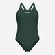 Купальник слитный женский Arena Team Swimsuit Swim Pro Solid 004760-660 42 Темно-зеленый (3468337481874) - изображение 3