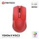 Беспроводная игровая мышь Fantech WGC2 Venom II Vibe, RGB, 800-4000DPI, 2.4GHz, 300mAh, 720h, Красный - изображение 6