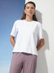 Футболка оверсайз жіноча Seventeen 2277.6355 2XL-3XL Біла (Sev2000000205090) - зображення 3