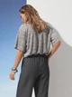 Футболка оверсайз женская Seventeen 2277.6367 2XL-3XL Серая (Sev2000000205038) - изображение 2