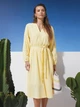 Платье миди летнее женское Seventeen 2283.6371 L-XL Желтое (Sev2000000205359) - изображение 1