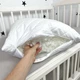 Антиаллергенная подушка 50х70 см с молнией ЕВРО Oh My Kids белая - изображение 2