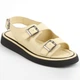 Босоножки женские кожаные 340146 р.37 (24) Fashion Желтый - изображение 1