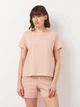 Пижама (футболка + шорты) женская хлопковая Cornette Womens sleepwear 343-302 Nelly А25 M Розовая (5902458255085) - изображение 1