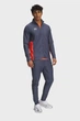 Чоловічий сірий спортивний костюм (кофта, штани) UA M's Ch. Tracksuit Under Armour S 1379592-044 - изображение 2