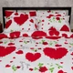 Комплект постільної білизни Moon&Star Євро 200х220 см Scarlet Romance Бязь Gold Люкс (MS-820009779) - зображення 3