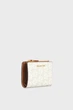 Жіночий білий гаманець з візерунком EMPIRE MONEY PIECE Michael Kors OS 32S4G8ED7V - изображение 3