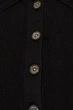Жіночий чорний кардиган FITTED RIBED LS BUTTON UP Michael Kors S MR56135GW2 - изображение 6