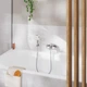 Одноважільний змішувач для ванни Grohe Cubeo (1018140000) - изображение 5