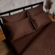 Комплект постельного белья Moon&Star Семейный 2х143х210 см Mocha Mood Satin Premium (MS-820010072) - изображение 4