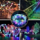 Світлодіодна стрічка 10 м RGB з Bluetooth управлінням та пультом, гнучкий мідний провід, вологозахист IP65 для вуличного та інтер'єрного використання, 256 кольорів, енергозберігаюче та довговічне підсвічування для дому та свят - зображення 6