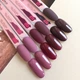 Гель-лак для ногтей Nails Molekula Uv Gel Polish 11 мл, №076 Вишневый перламутровый - изображение 2