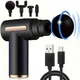 Масажер перкусійний масажер для шиї голови та ніг Massage gun CX 157 Чорний - зображення 3
