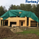 Тент захисний ламінований, водостійкий Fortex 4х6 м, 24 м2, 90 г/м2, зелений - зображення 8