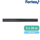 Пленка полиэтиленовая Fortex 3x30 м, 90 м2, 200 мкм, черная - изображение 6