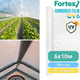 Пленка армированная Fortex 6x10 м, 60 м2, 180 г/м2, прозрачная, УФ 6% - изображение 9