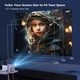 Проектор Magcubic HY350 Pro 2/32GB 4K Full HD Android 11 580 ANSI WiFi6 Miracast/AirPlay с функцией голосового управления и фильтром воздуха - изображение 4