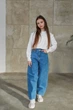 дитячі джинси для дівчинки cvetkov алекс синій 158см 2000000248349 - изображение 1